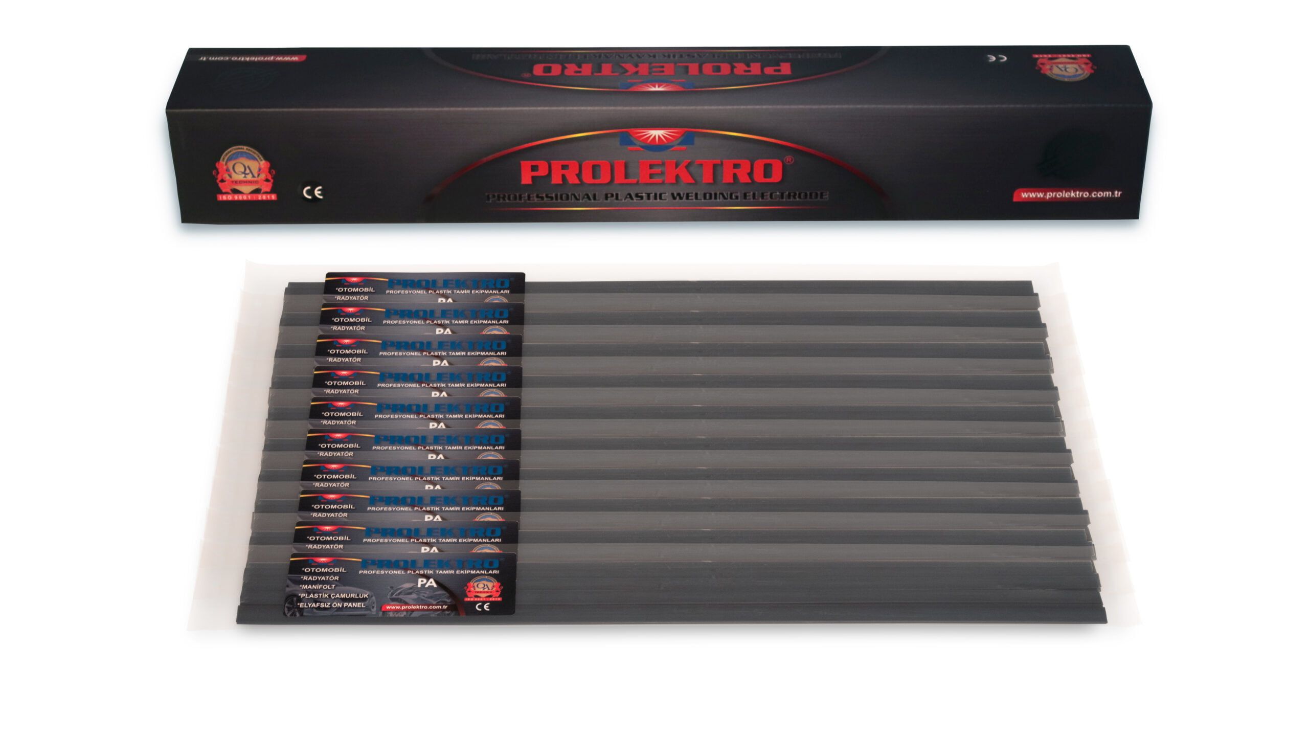 Prolektro PA Geniş 10 Paket Plastik Elektrot-Kaynak Çubuğu