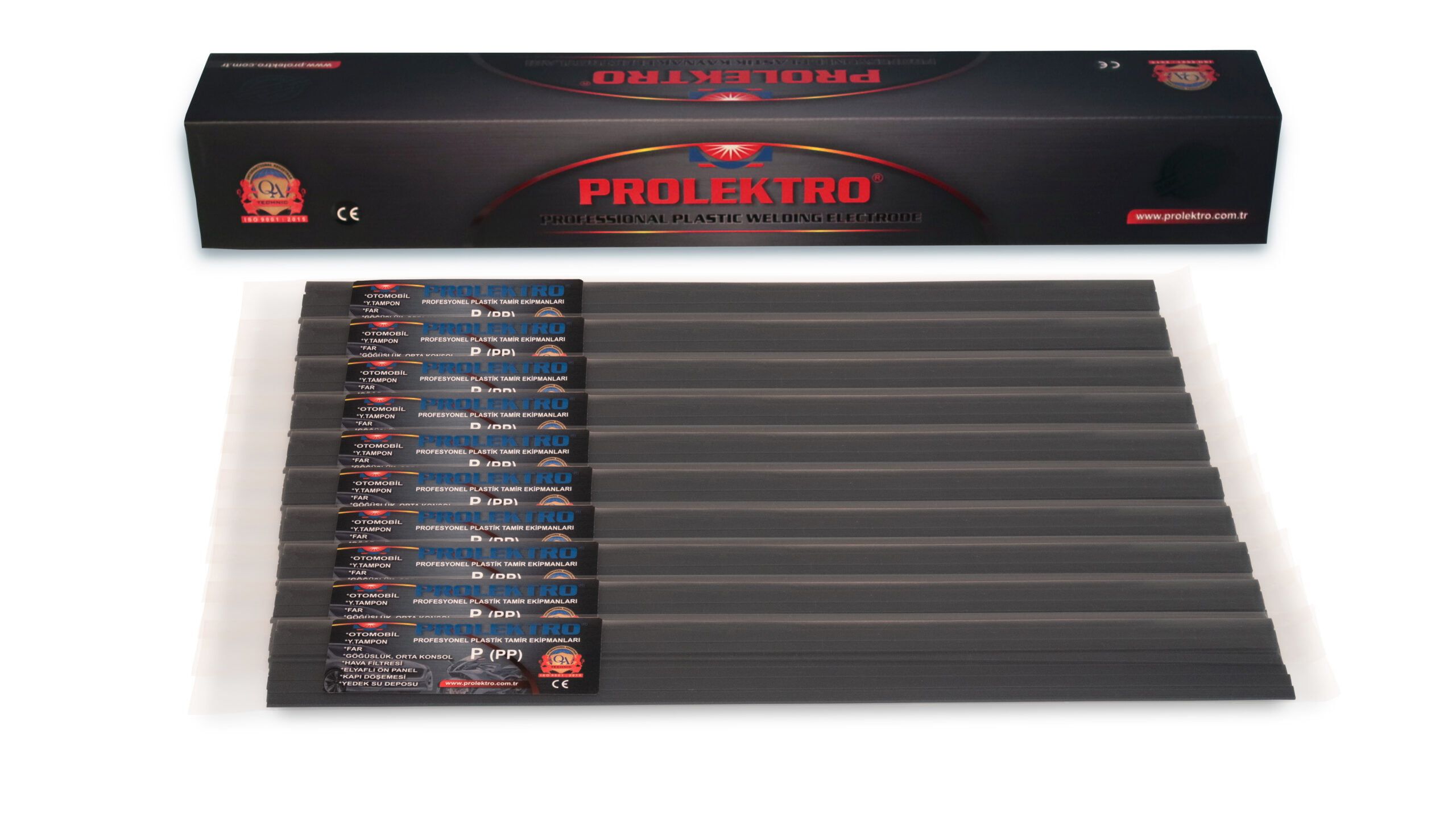 Prolektro P(PP) İnce 10 Paket Plastik Elektrot-Kaynak Çubuğu