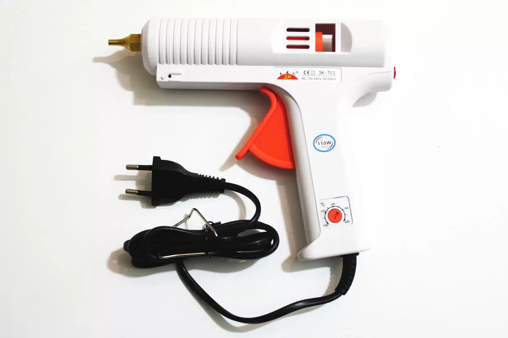 Beyaz Silikon Tabancası 110W