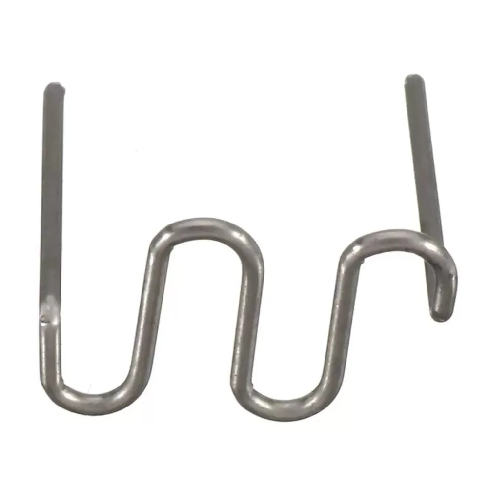 100 ADET 0,8MM DALGALI S TİP PLASTİK KAYNAK ZIMBA TELİ