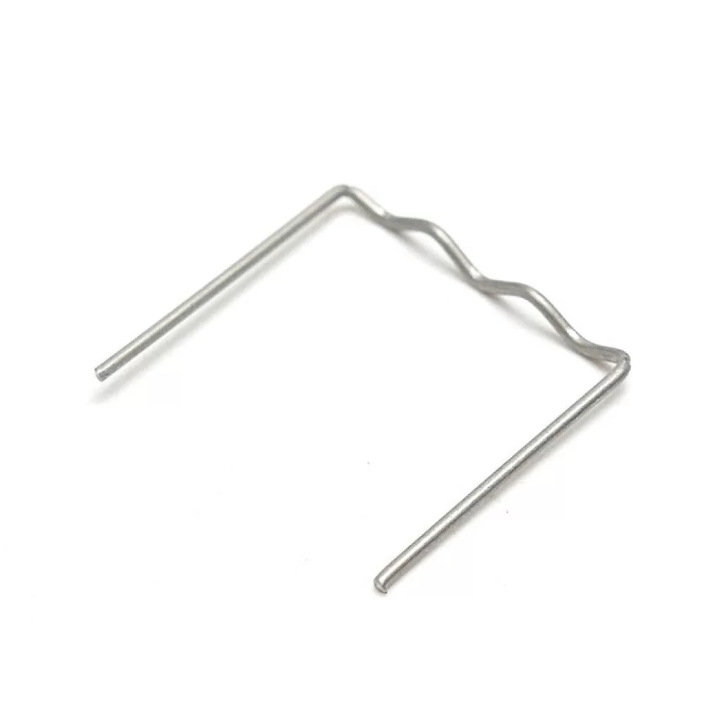 1000 ADET 0,8MM DÜZ TİP DALGALI KAYNAK ZIMBA TELİ