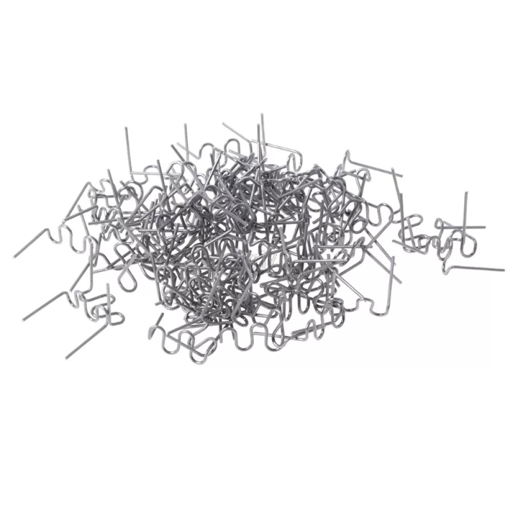 1000 ADET 0,8MM DALGALI S TİP PLASTİK KAYNAK ZIMBA TELİ