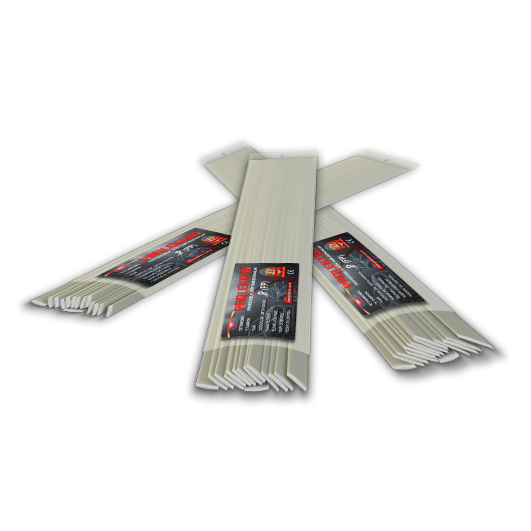Prolektro P (PP) Wide Green Beige Plastic Welding Electrode