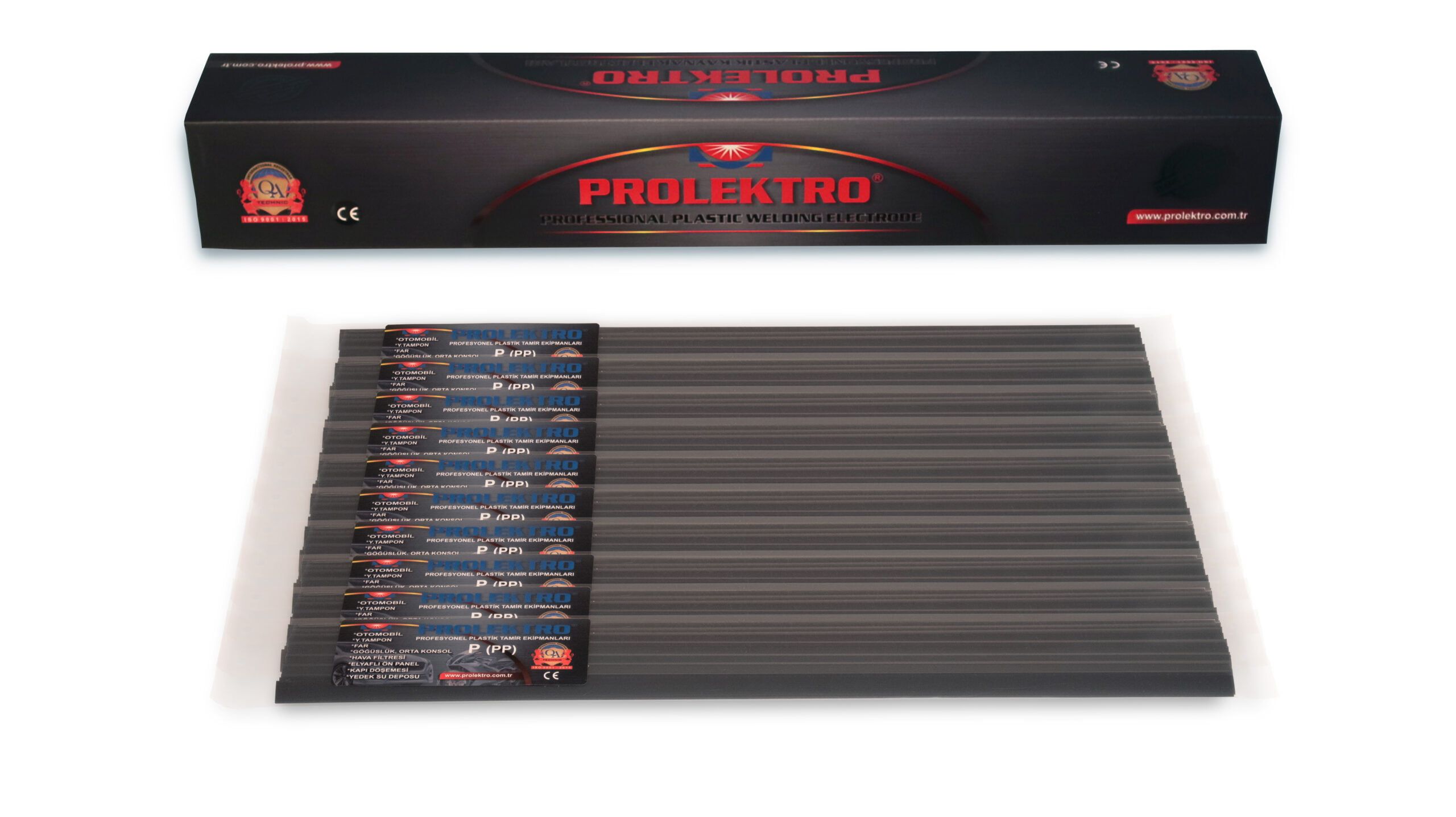 Prolektro P(PP) Geniş 10 Paket Plastik Elektrot-Kaynak Çubuğu