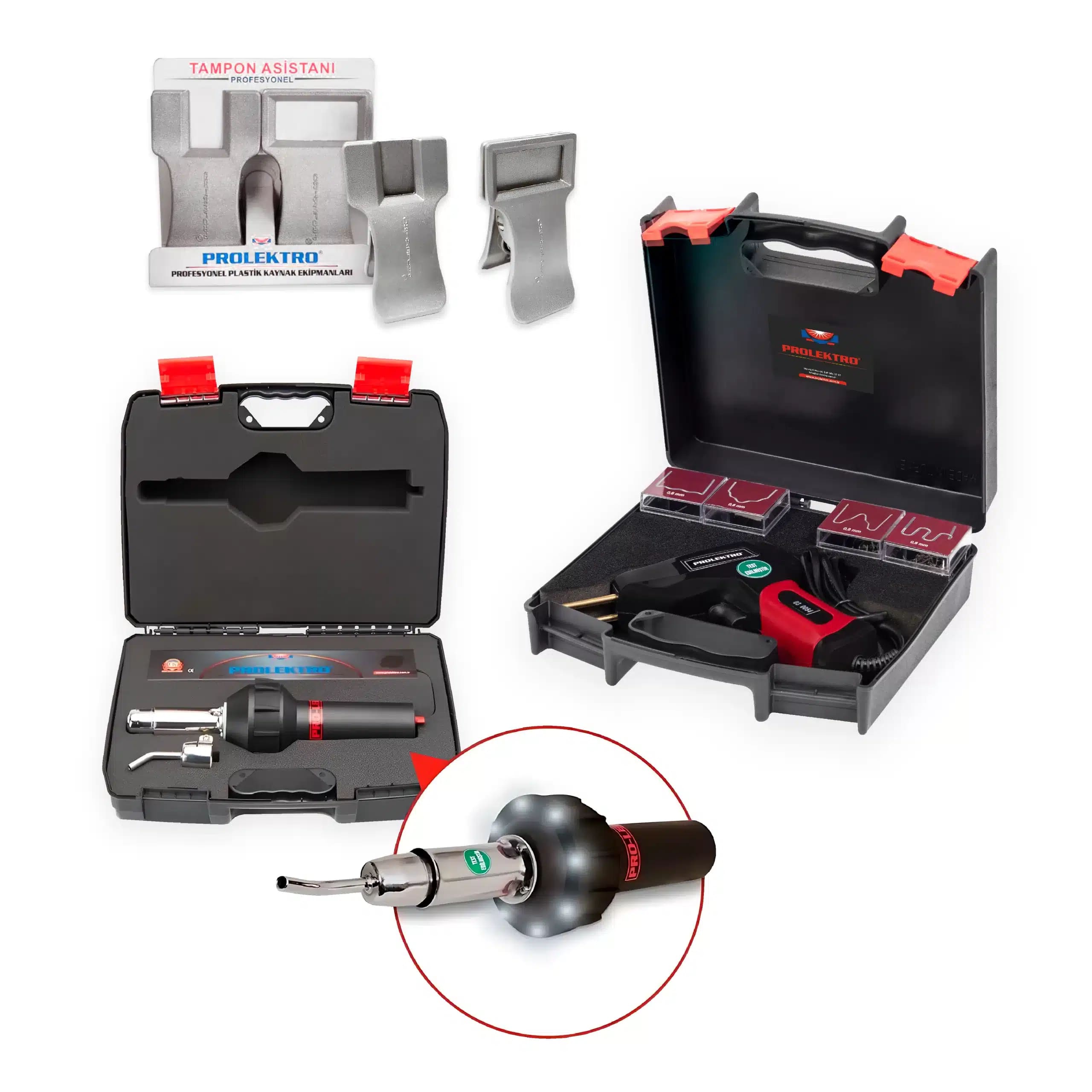 9000 IŞIKLI MAKİNE + ZIMBA MAKİNE SETİ + TAMPON ASİSTANI