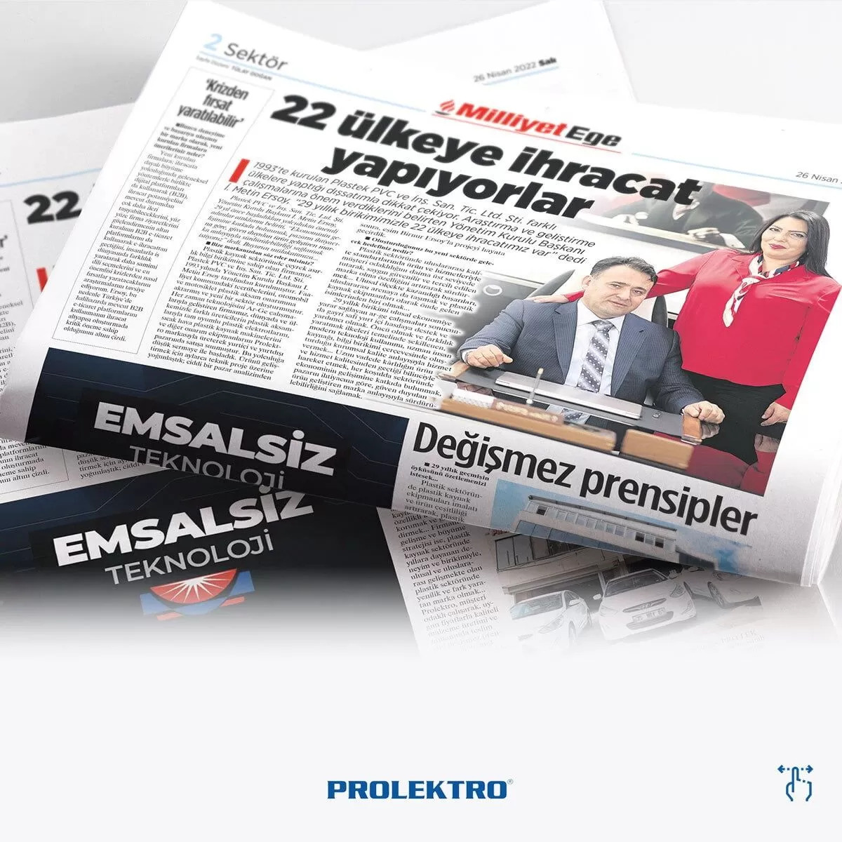 22 ÜLKEYE İHRACAT YAPIYORLAR!